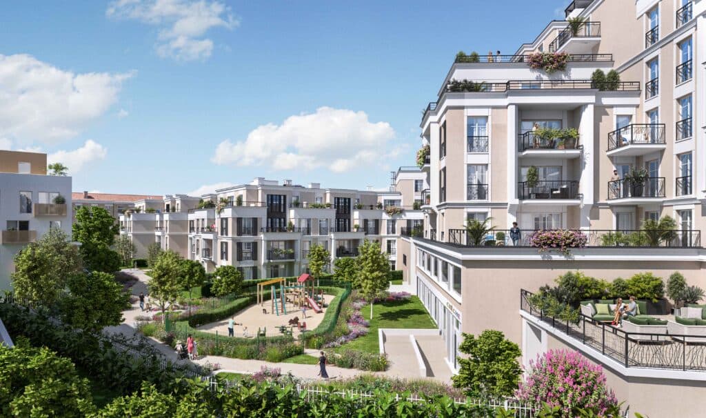 Bezons — À proximité immédiate de l’arrêt Pont de Bezons du Tram 2, cette nouvelle résidence se distingue par...