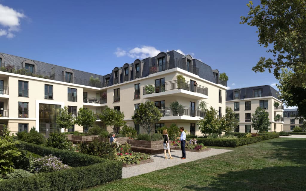 Dourdan — Située à seulement 500 mètres du centre-ville de Dourdan, cette résidence se distingue par une archi...