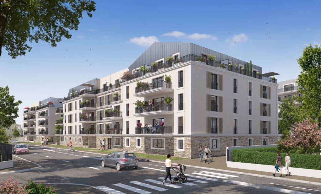 Meaux — Située au cœur d’un nouvel écoquartier, cette résidence contemporaine propose une architecture épuré...