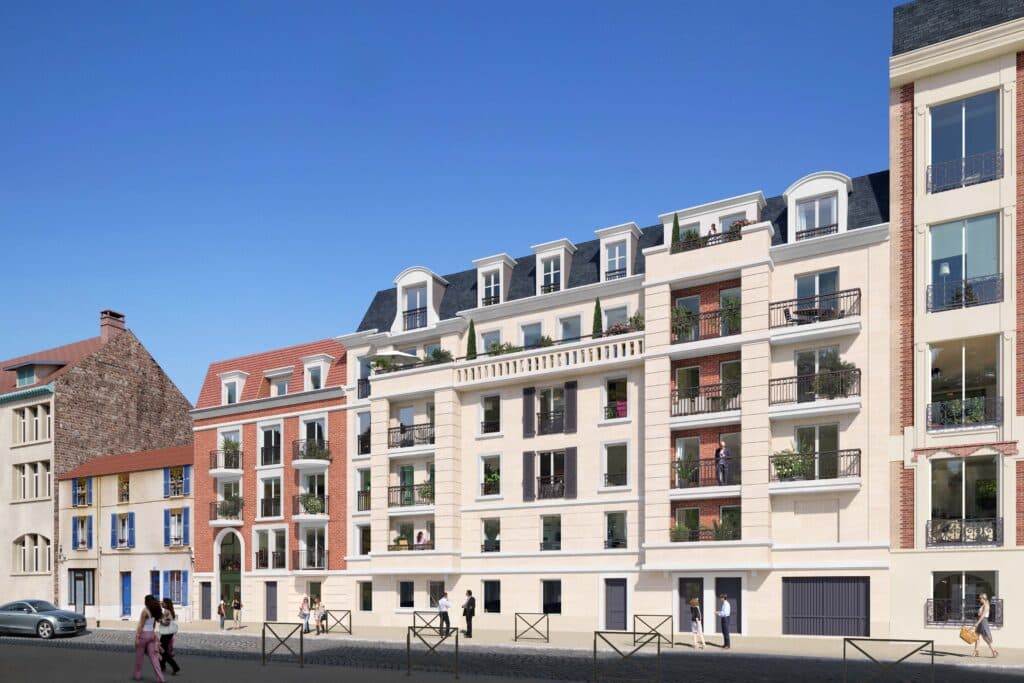 Puteaux — Située au cœur du centre historique de Puteaux, à proximité immédiate des rives de la Seine, cette r...