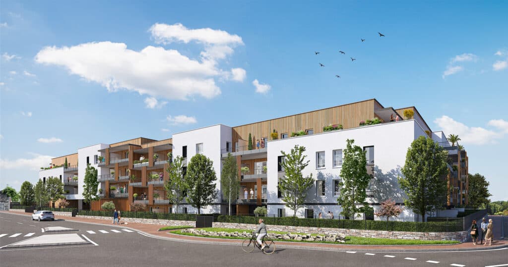 les Herbiers — Située aux Herbiers, à seulement 10 minutes à pied du centre-ville, cette nouvelle résidence à l’arc...