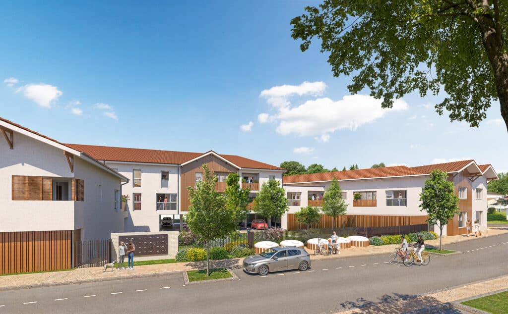 le Teich — Située à proximité immédiate du centre-ville et à quelques pas de la gare, cette nouvelle résidence ...