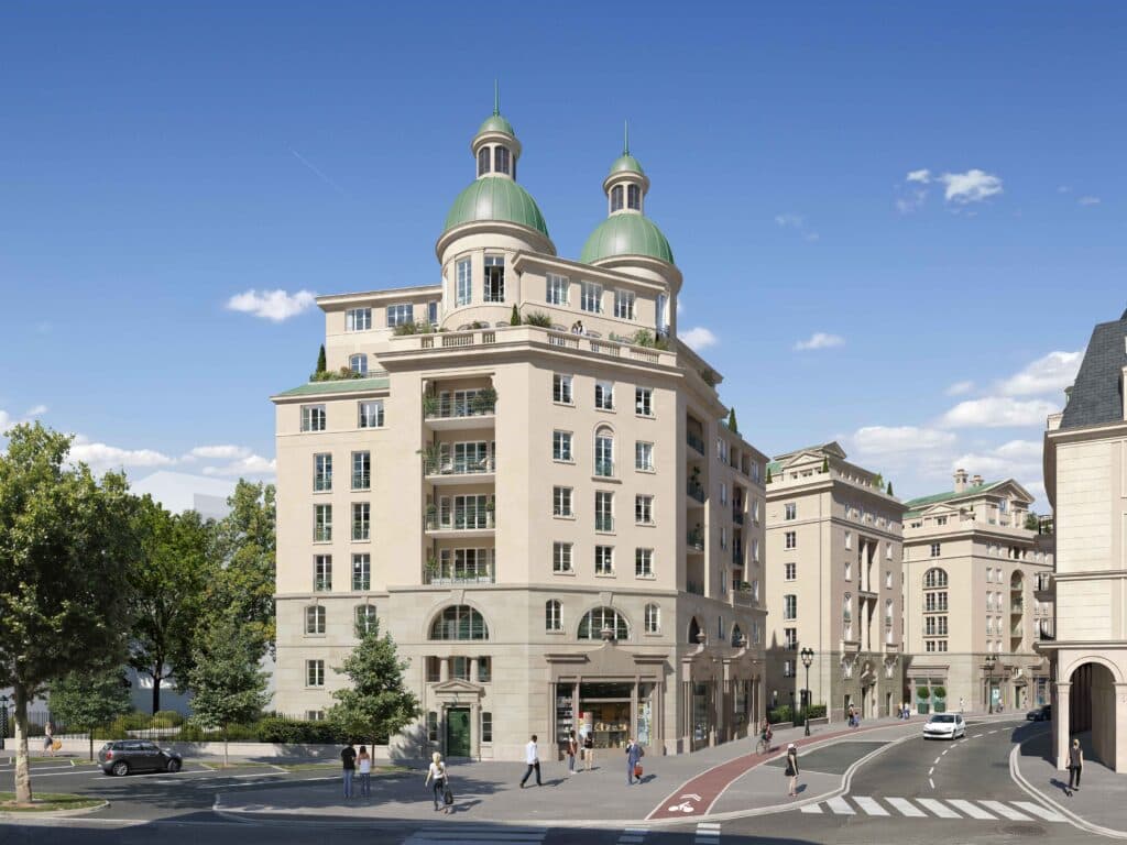 Puteaux — Située au cœur du quartier emblématique des Bergères à Puteaux, cette nouvelle résidence s’intègre h...