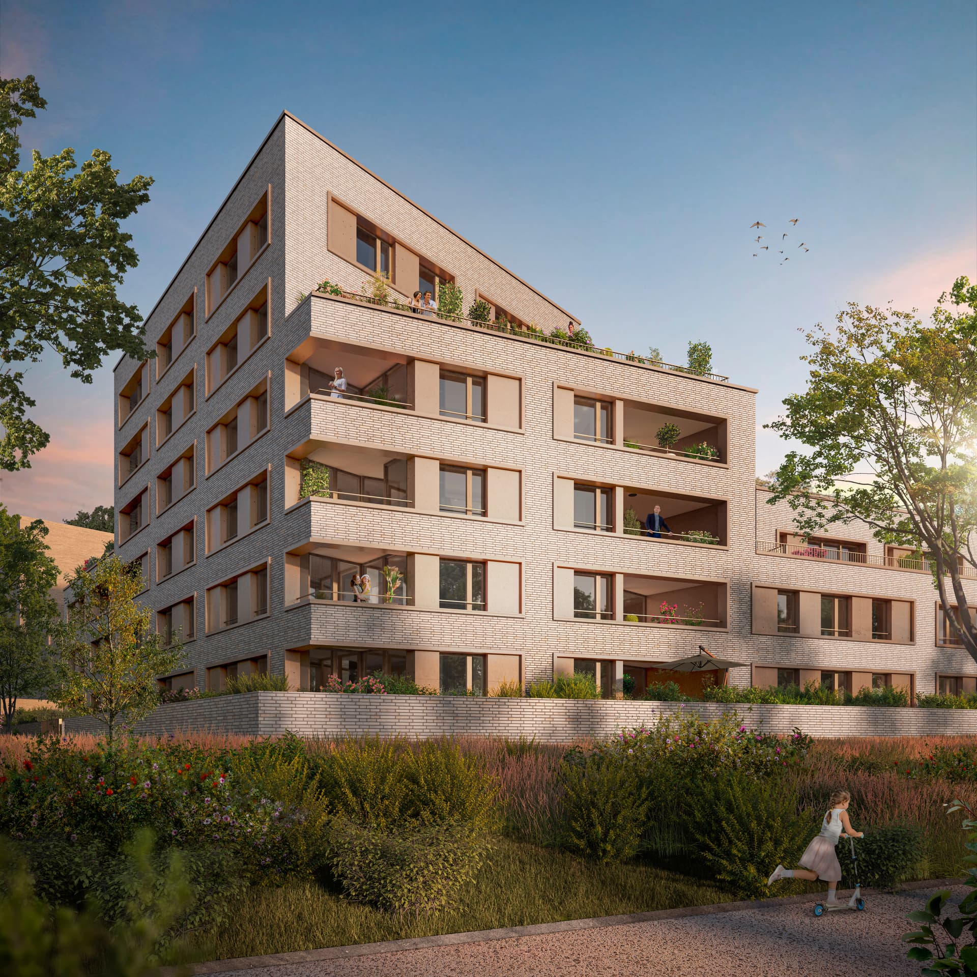 Brétigny-sur-Orge — Au cœur d’un vaste parc boisé de 10 hectares, cette résidence prend place dans un écoquartier dynami...