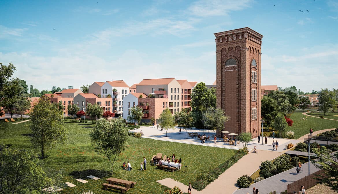 Tourcoing — Située à seulement 15 minutes à pied du centre-ville de Tourcoing, cette nouvelle résidence s’inscri... - photo 3