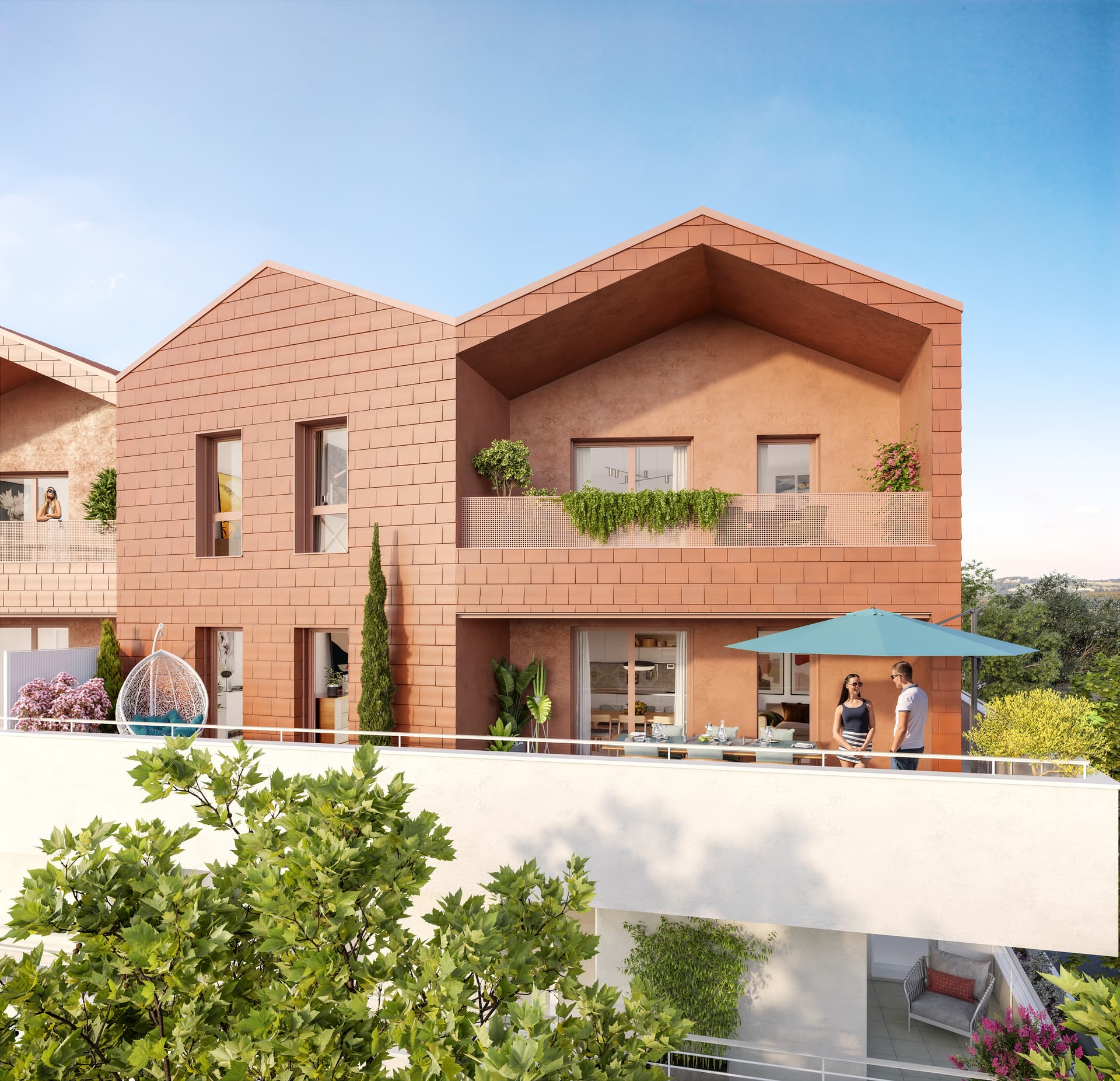 Programme neuf Chambery — Située à proximité immédiate du centre-ville de Chambéry, cette résidence bénéficie d’un environneme... à Chambery