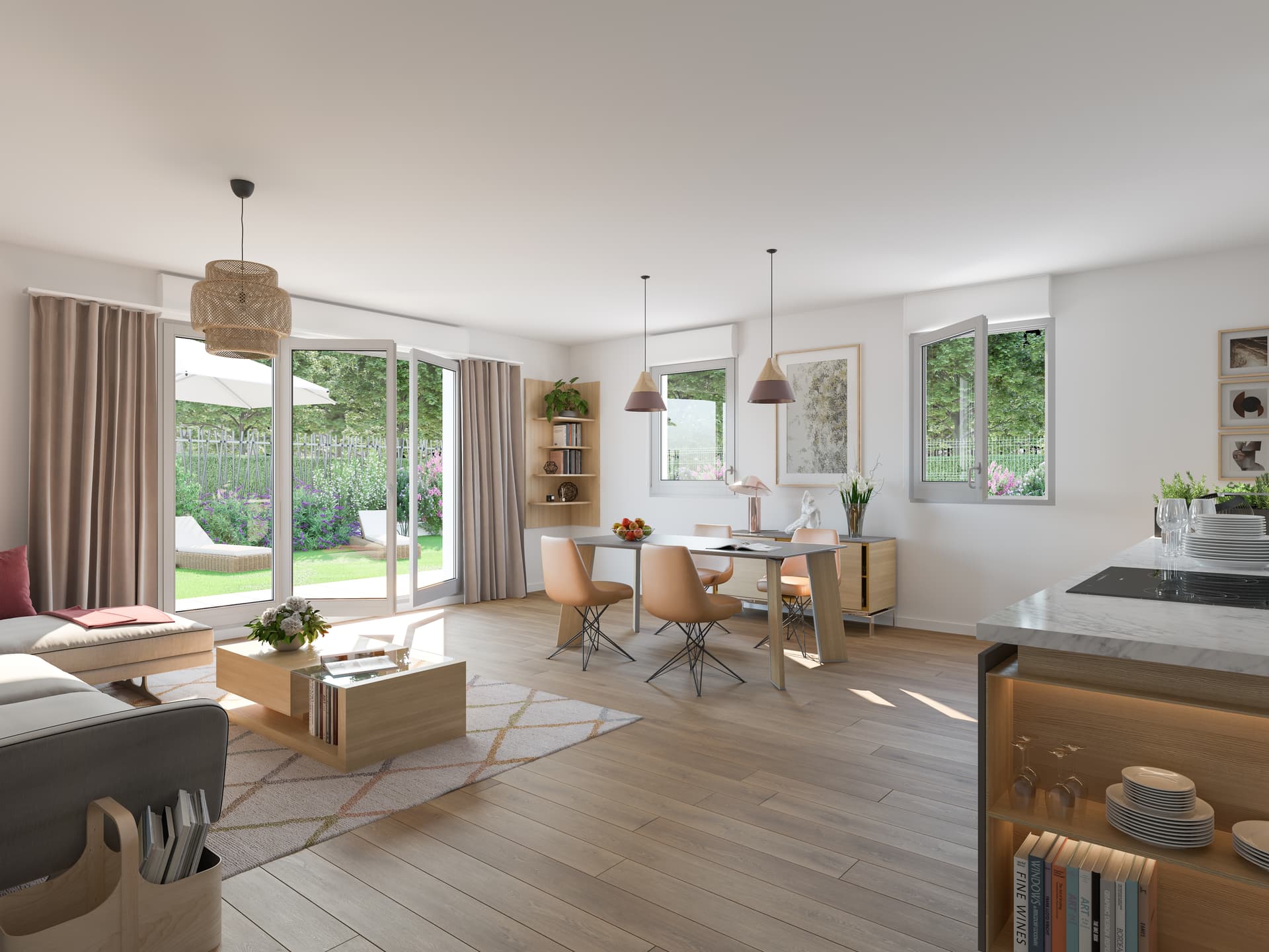 Programme neuf Combs la Ville — Située à Combs-la-Ville, cette nouvelle résidence s’intègre harmonieusement dans un quartier dynamiq... à Combs la Ville