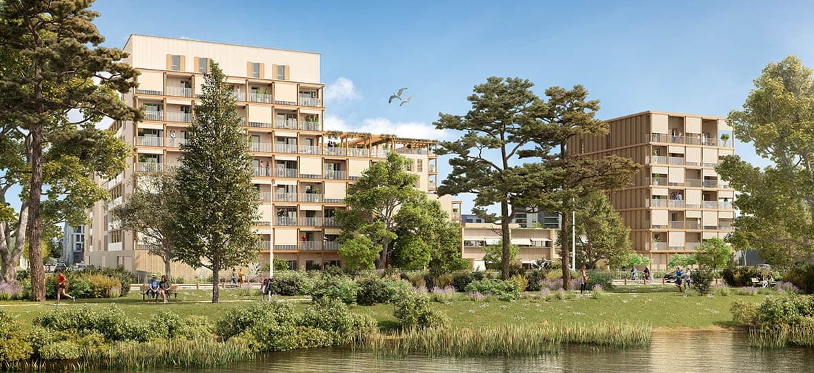 Bordeaux — Située dans un environnement privilégié, cette nouvelle résidence propose des appartements de type T...