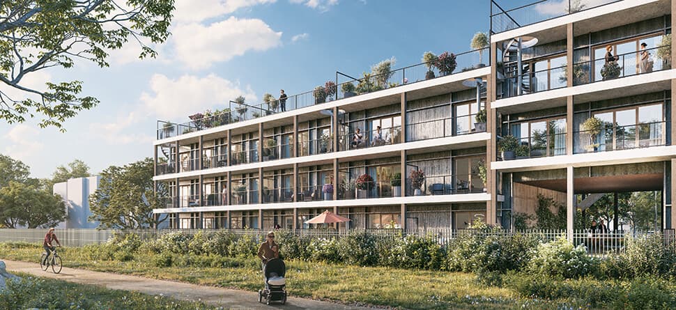 Neuilly-sur-Marne — Située en bordure directe d’un vaste parc de 33 hectares, cette résidence à l’architecture contempor...