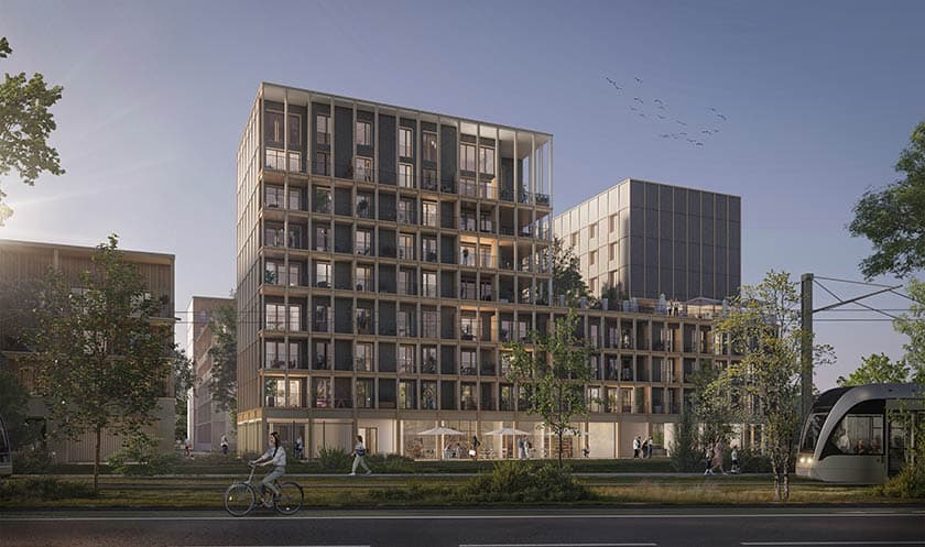 Ferney-Voltaire — Située au cœur d’un environnement urbain dynamique, cette résidence neuve propose des appartements d...