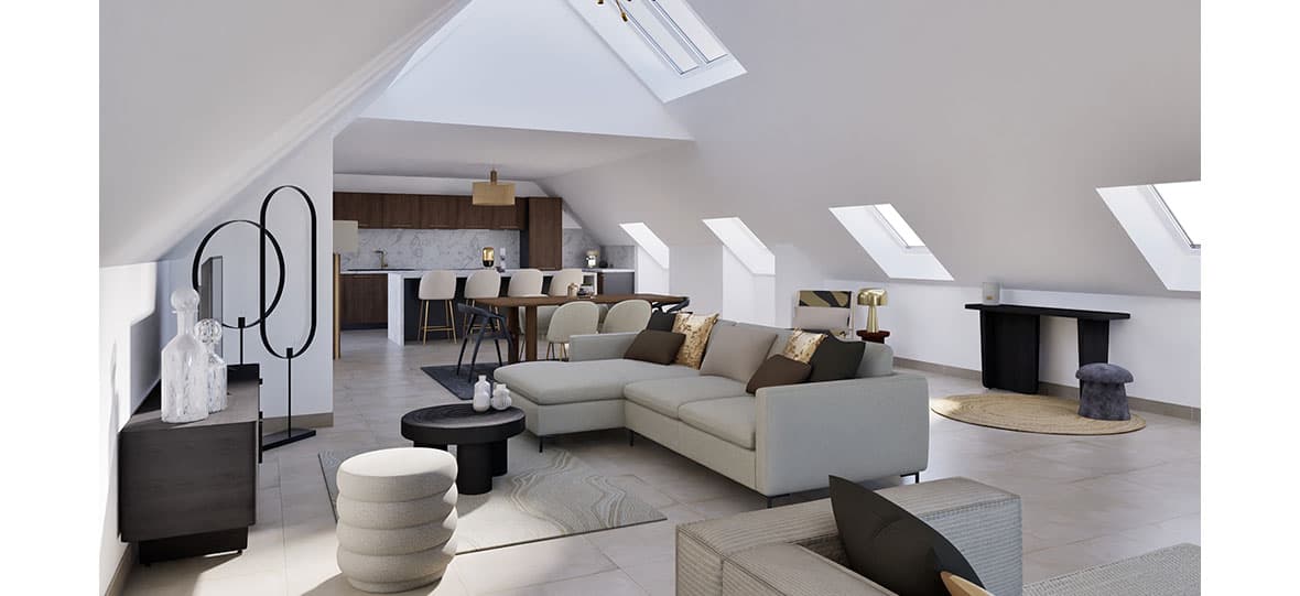 Fondettes — Dans un environnement paisible et résidentiel, cette nouvelle réalisation propose des appartements c...