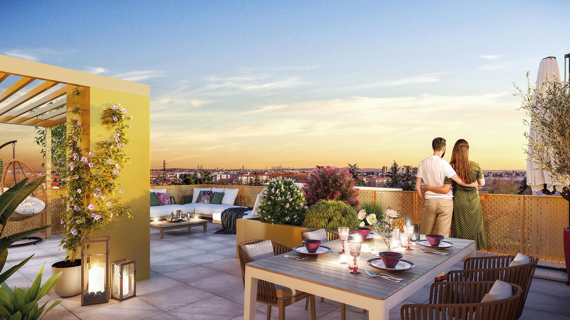 Programme neuf Venissieux — Idéalement située entre les quartiers Vénissieux-Village et Grand Parilly, cette résidence bénéficie... à Venissieux