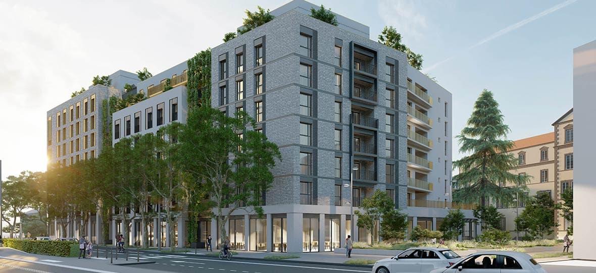 Clermont-Ferrand — Située dans un environnement urbain attractif, cette résidence neuve propose des appartements contem...