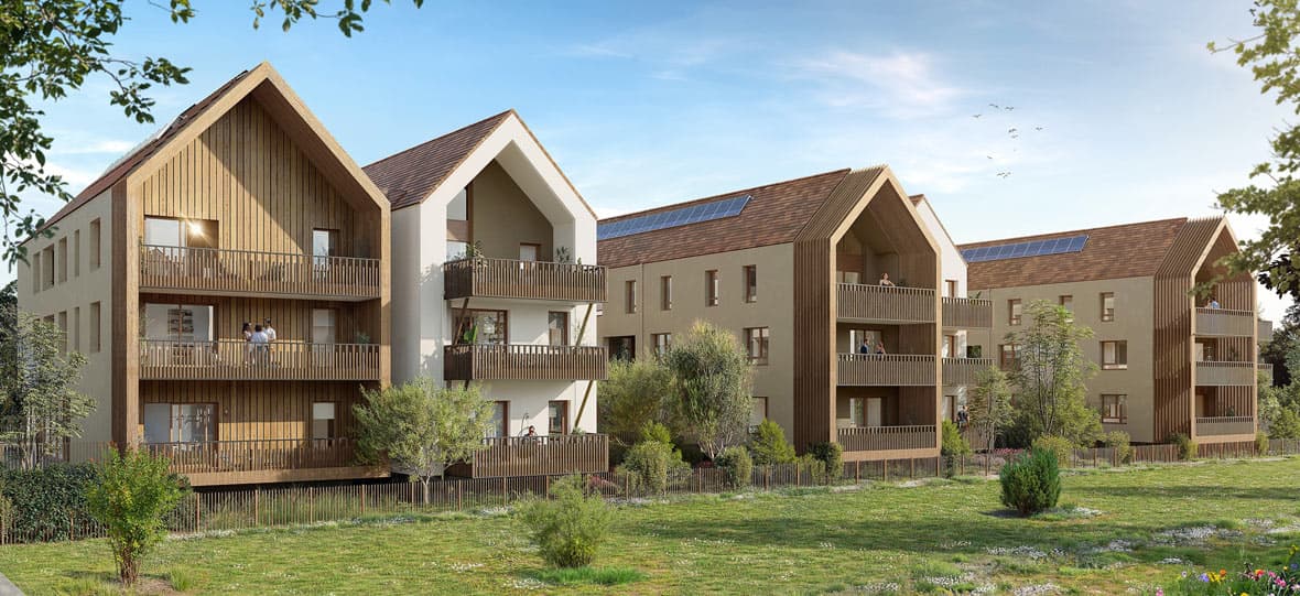 la Wantzenau — Prochainement disponible, cette résidence neuve se distingue par son emplacement privilégié dans un ...