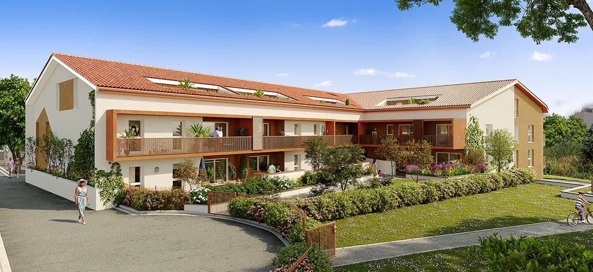 Argeles-sur-Mer — Située dans un environnement agréable, cette résidence neuve propose des appartements conçus pour ré...