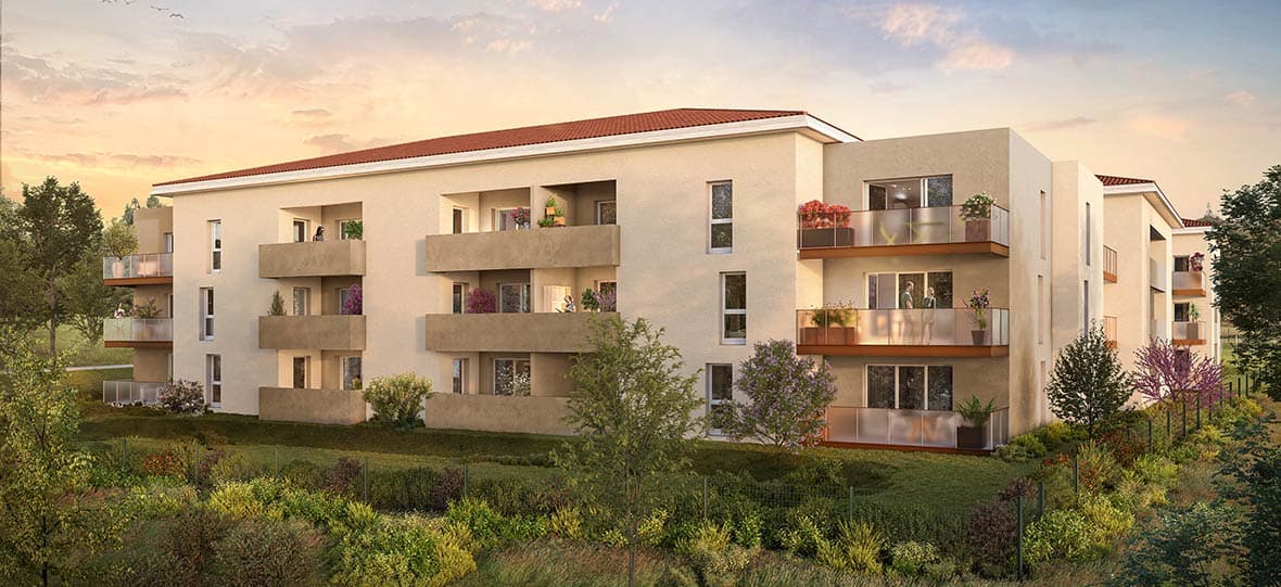 Marseillan — Ce nouveau programme immobilier propose des appartements de type T3, situés en rez-de-chaussée, offr...