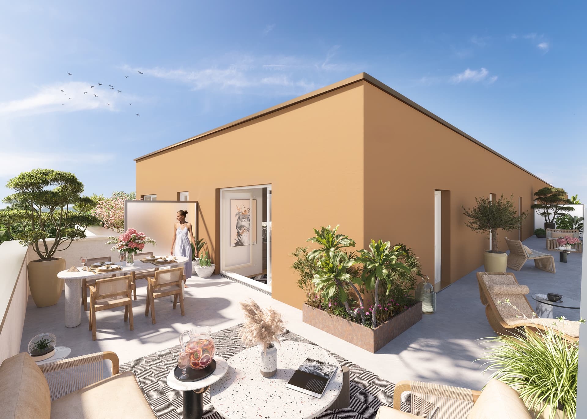 Programme neuf Notre Dame de Bondeville — Située au cœur d’un environnement verdoyant, cette résidence se distingue par son architecture conte... à Notre Dame de Bondeville