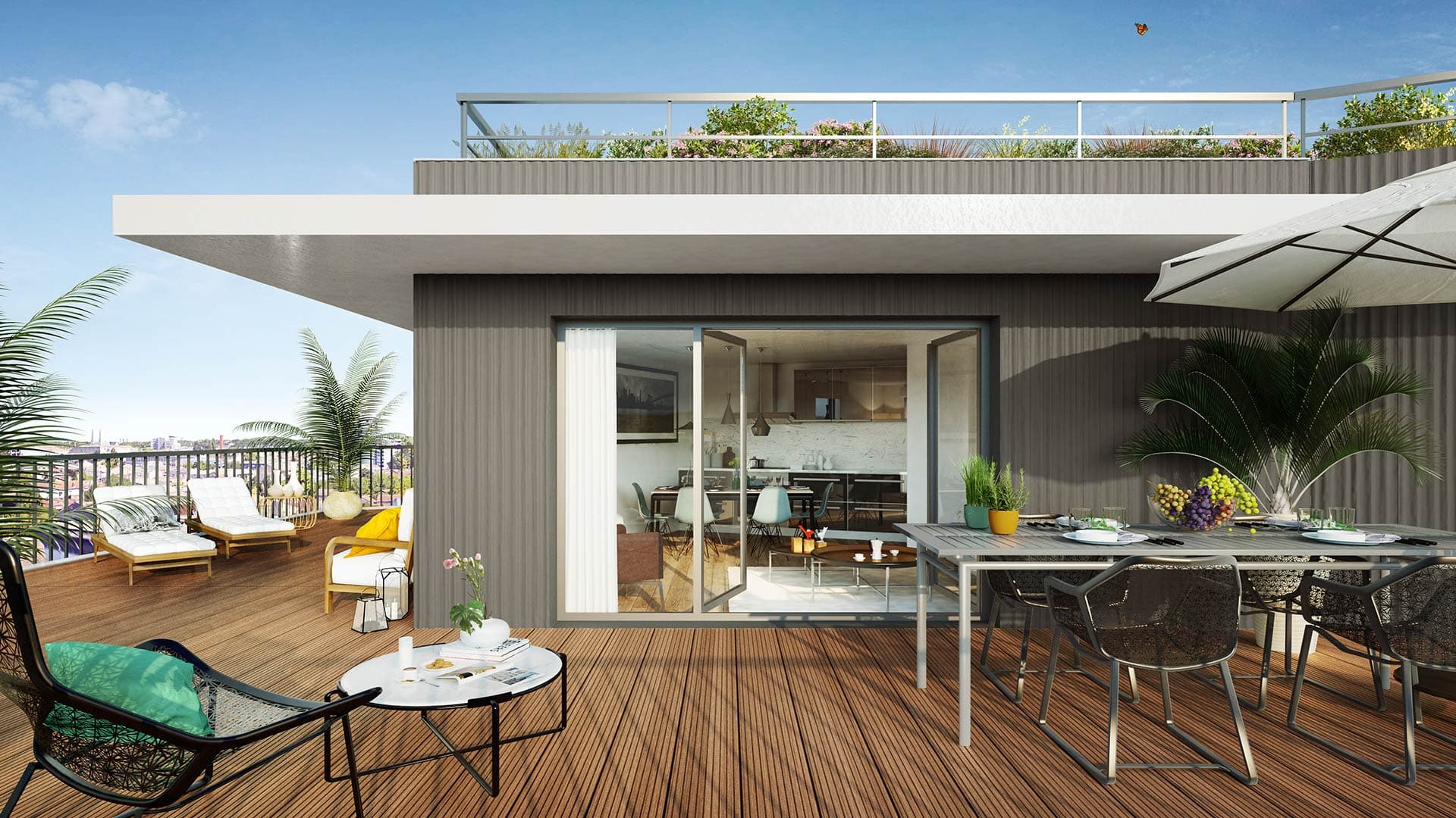 Talence — Située à la frontière sud de Bordeaux, cette nouvelle résidence bénéficie d'un emplacement privilégi...