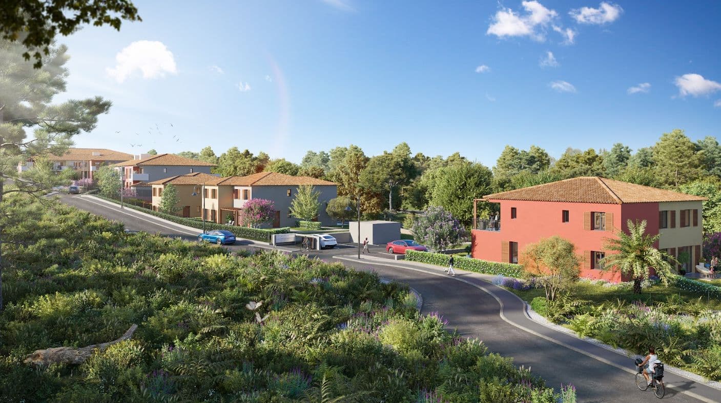 Cogolin — Située dans un environnement paisible, cette nouvelle résidence propose des appartements de type T2,...