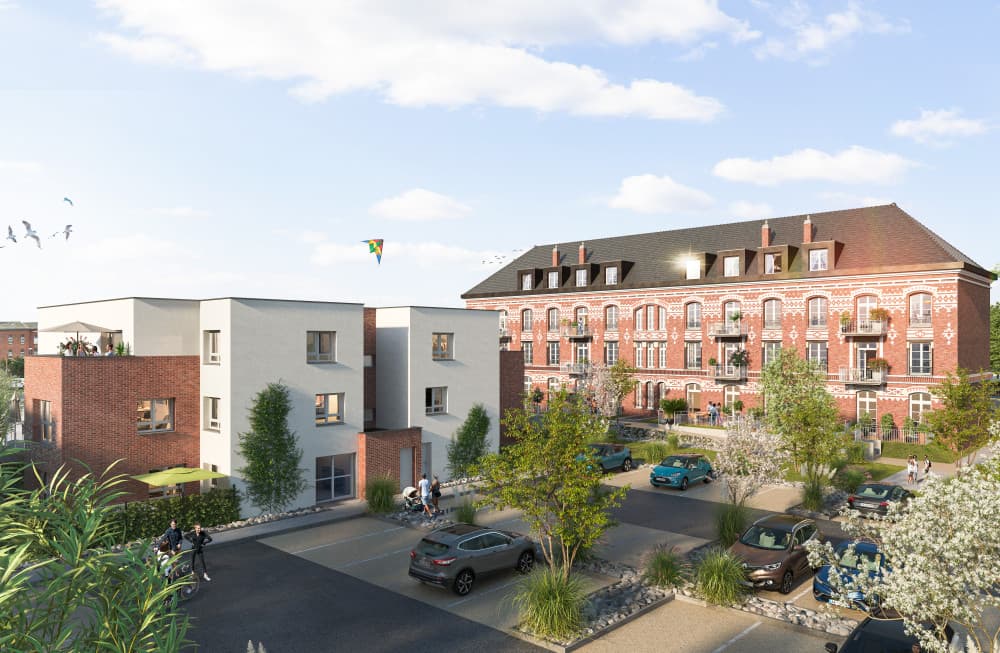 Berck sur Mer — Située dans un environnement résidentiel agréable, cette nouvelle réalisation propose des appartemen...