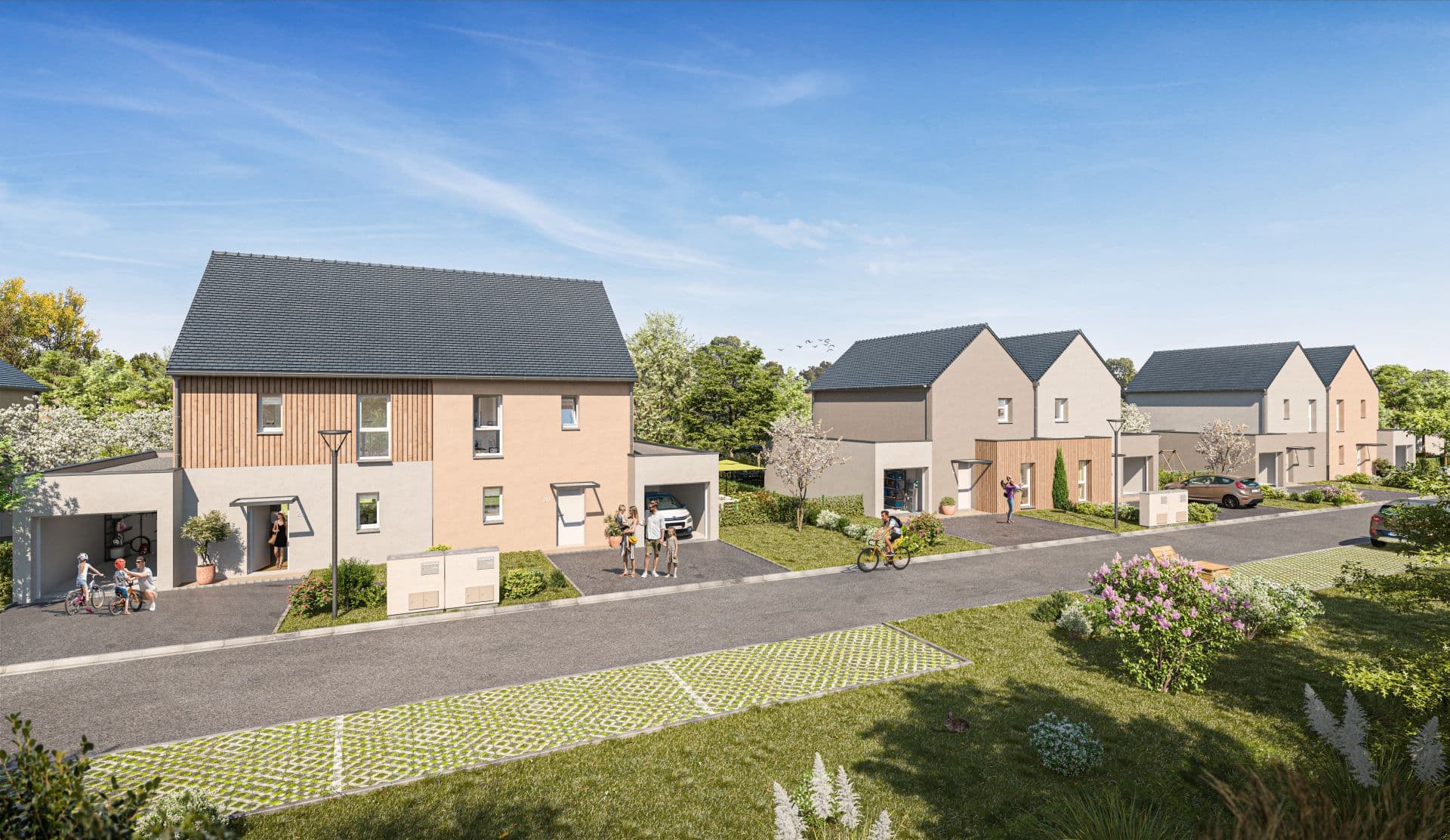 Quevert — Aux portes de Dinan, à Quévert, une résidence sécurisée et à taille humaine propose un cadre de vie ...