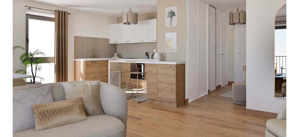 Saint-Louis — Située dans un environnement urbain dynamique, cette nouvelle résidence propose des appartements spa...