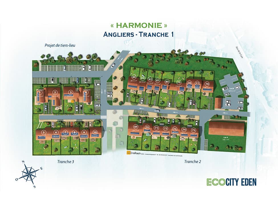 Angliers — Située au cœur d’un nouvel éco-quartier à Angliers, cette réalisation propose un cadre de vie pensé ... - photo 4