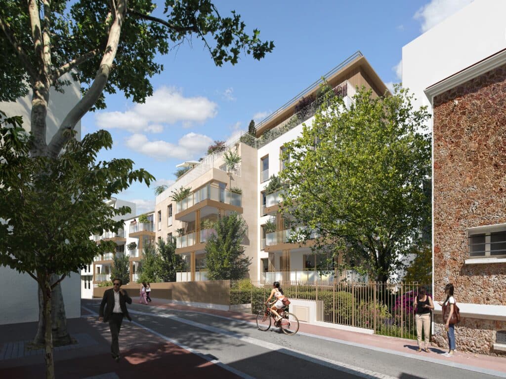 Issy-les-Moulineaux — Au cœur d’Issy-les-Moulineaux, cette résidence à taille humaine propose 22 appartements, du studio a...