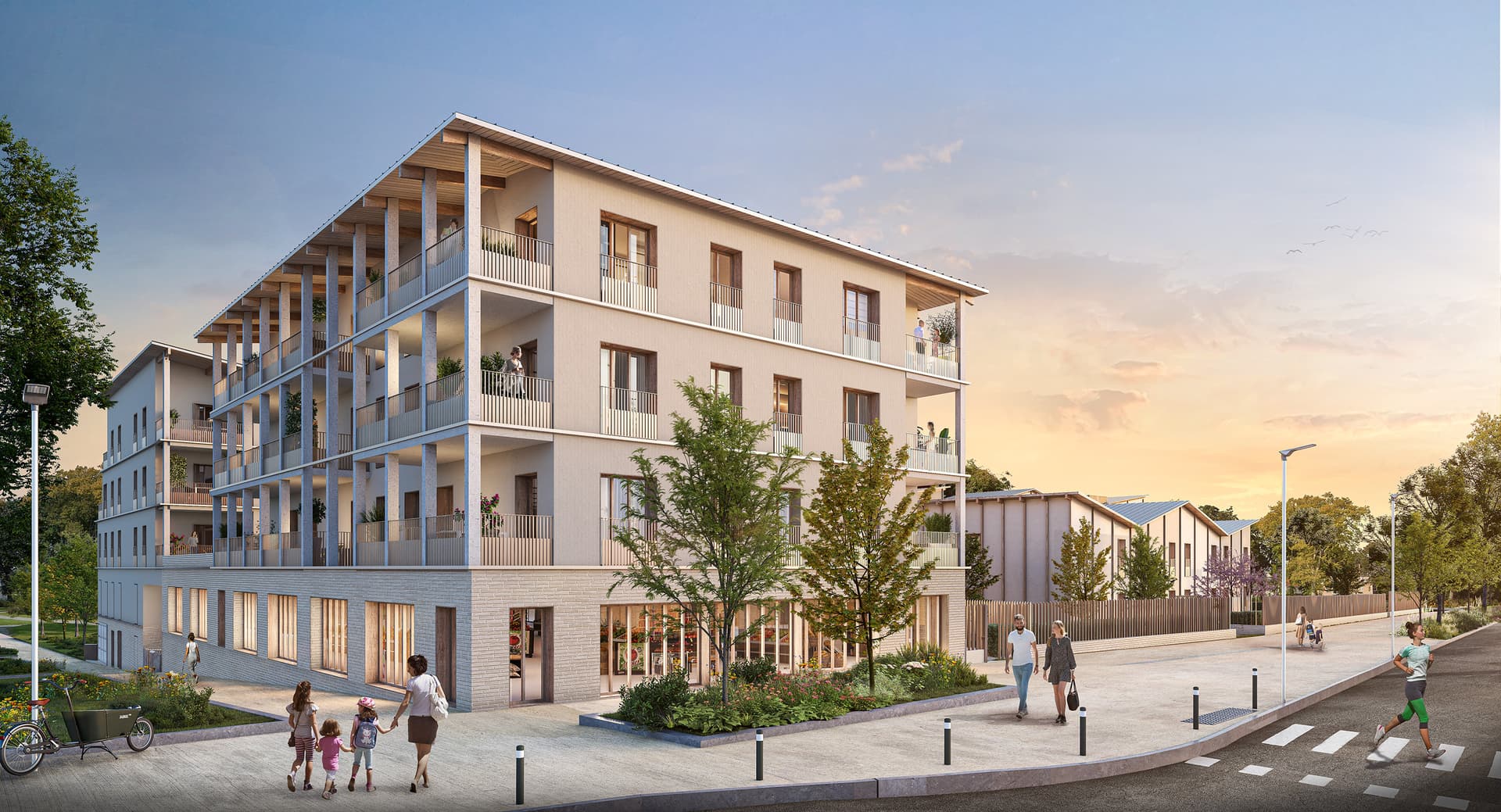 Arpajon — Située au sein d’un écoquartier dynamique, cette nouvelle résidence bénéficie d’un emplacement privi...