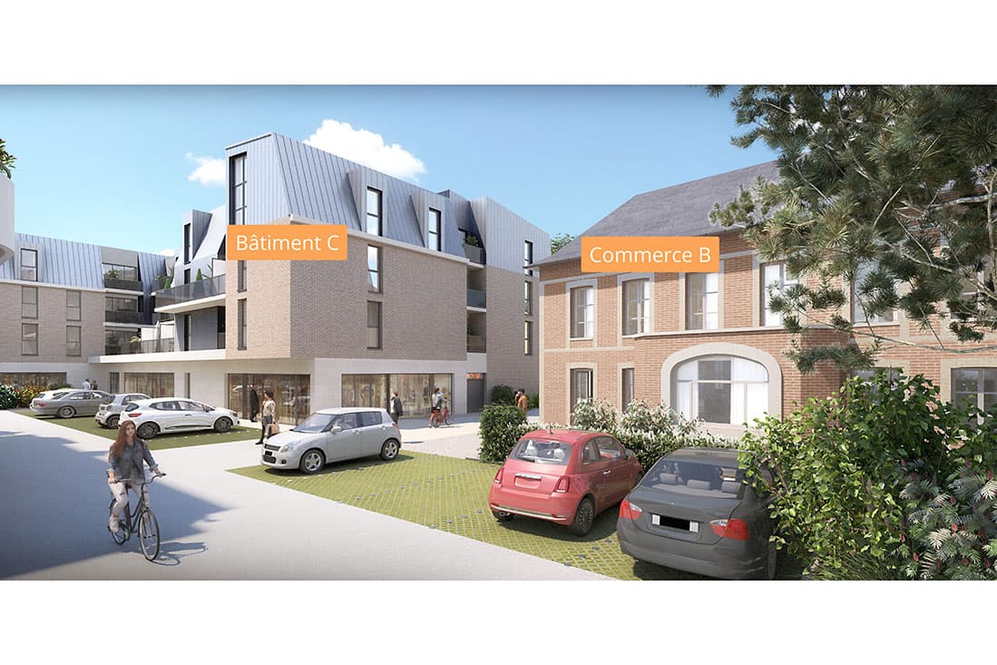 Bois-Guillaume — Idéalement située à Bois-Guillaume, cette nouvelle résidence contemporaine s’intègre harmonieusement...