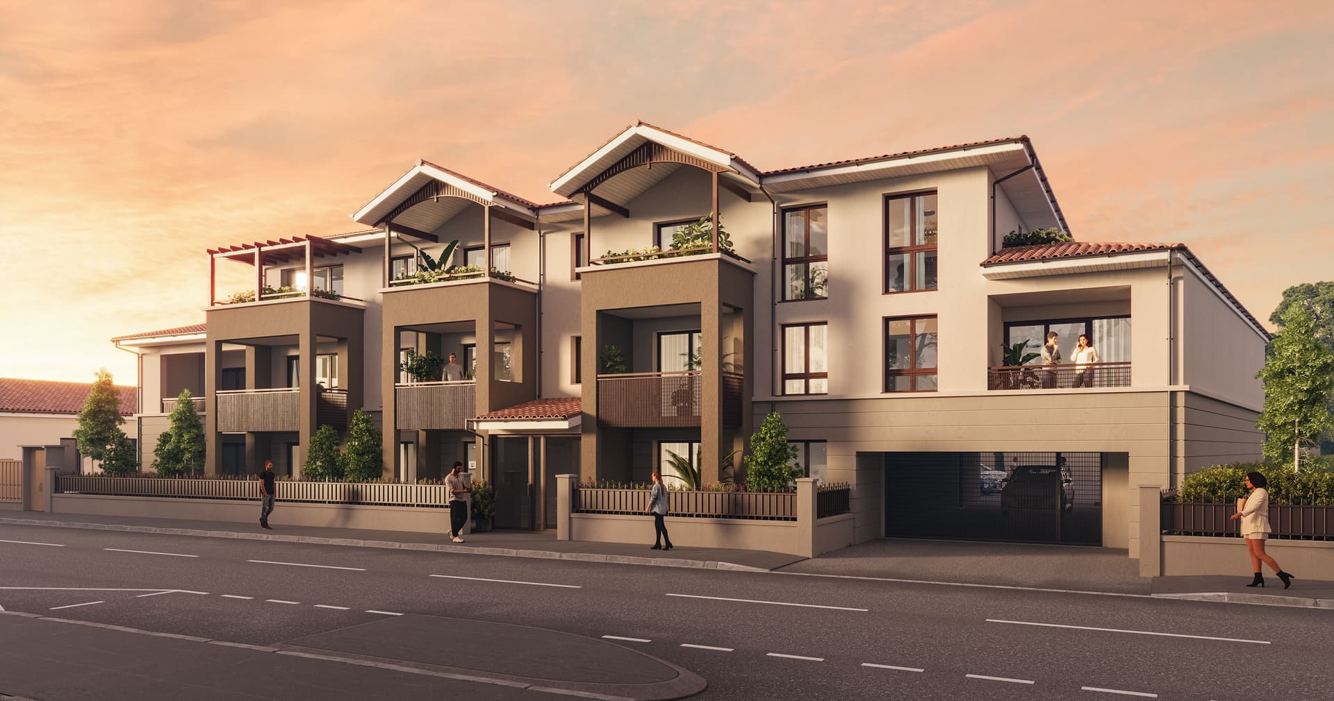 la-Teste-de-Buch — Situé dans un environnement privilégié, ce programme immobilier propose des appartements neufs conçu...