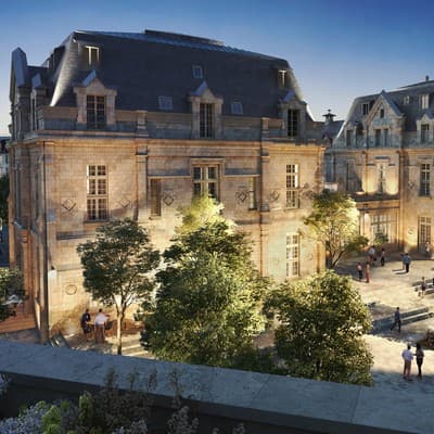 Saint-Germain-en-Laye — Les travaux avancent dans un nouveau quartier, idéalement situé dans le prolongement naturel du cent...