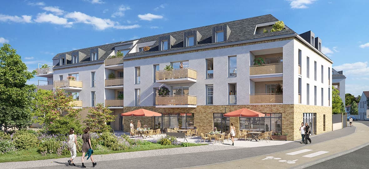 Dreux — Située dans un environnement calme et agréable, cette nouvelle résidence propose une sélection d'app...