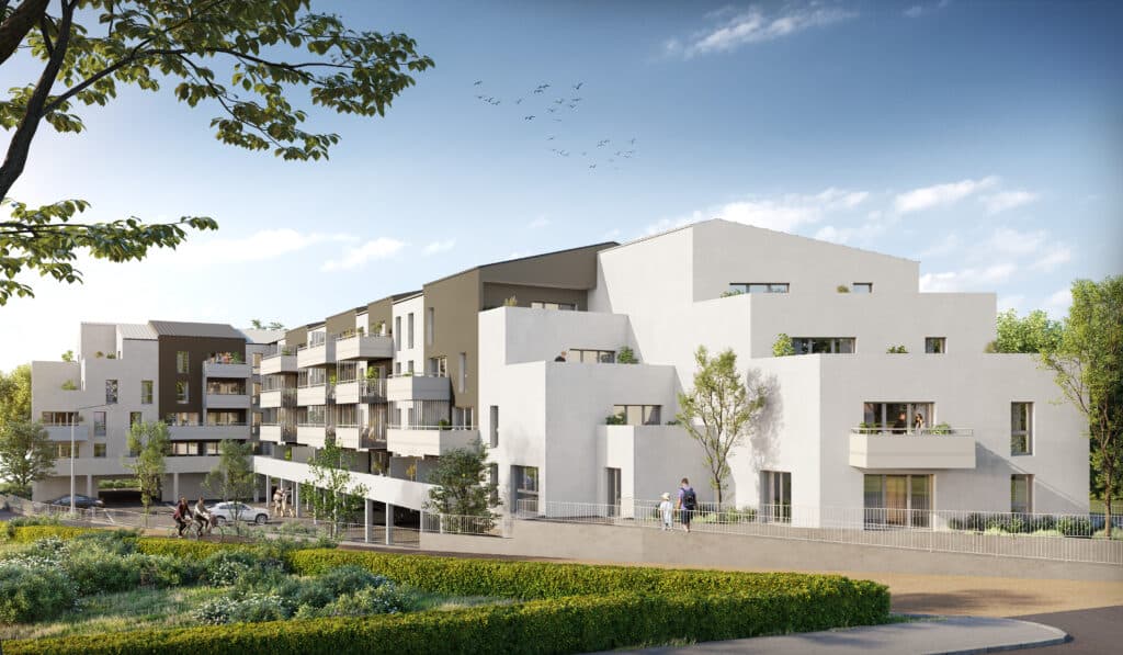 Cholet — Située à proximité immédiate de la gare de Cholet, cette nouvelle résidence s’intègre dans un quarti...