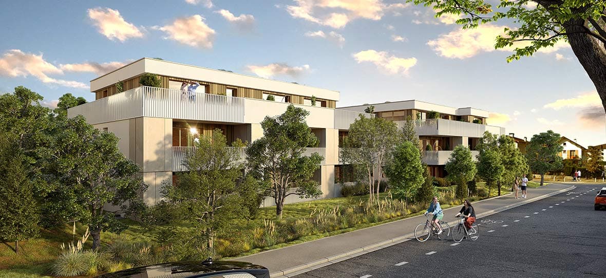 Annecy — Située dans un environnement agréable, cette nouvelle réalisation propose des appartements de type T...