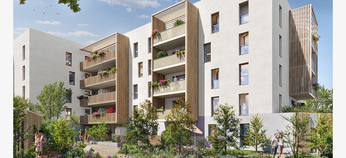 la-Roche-sur-Yon — Située dans un environnement résidentiel, cette nouvelle réalisation propose des appartements contem...