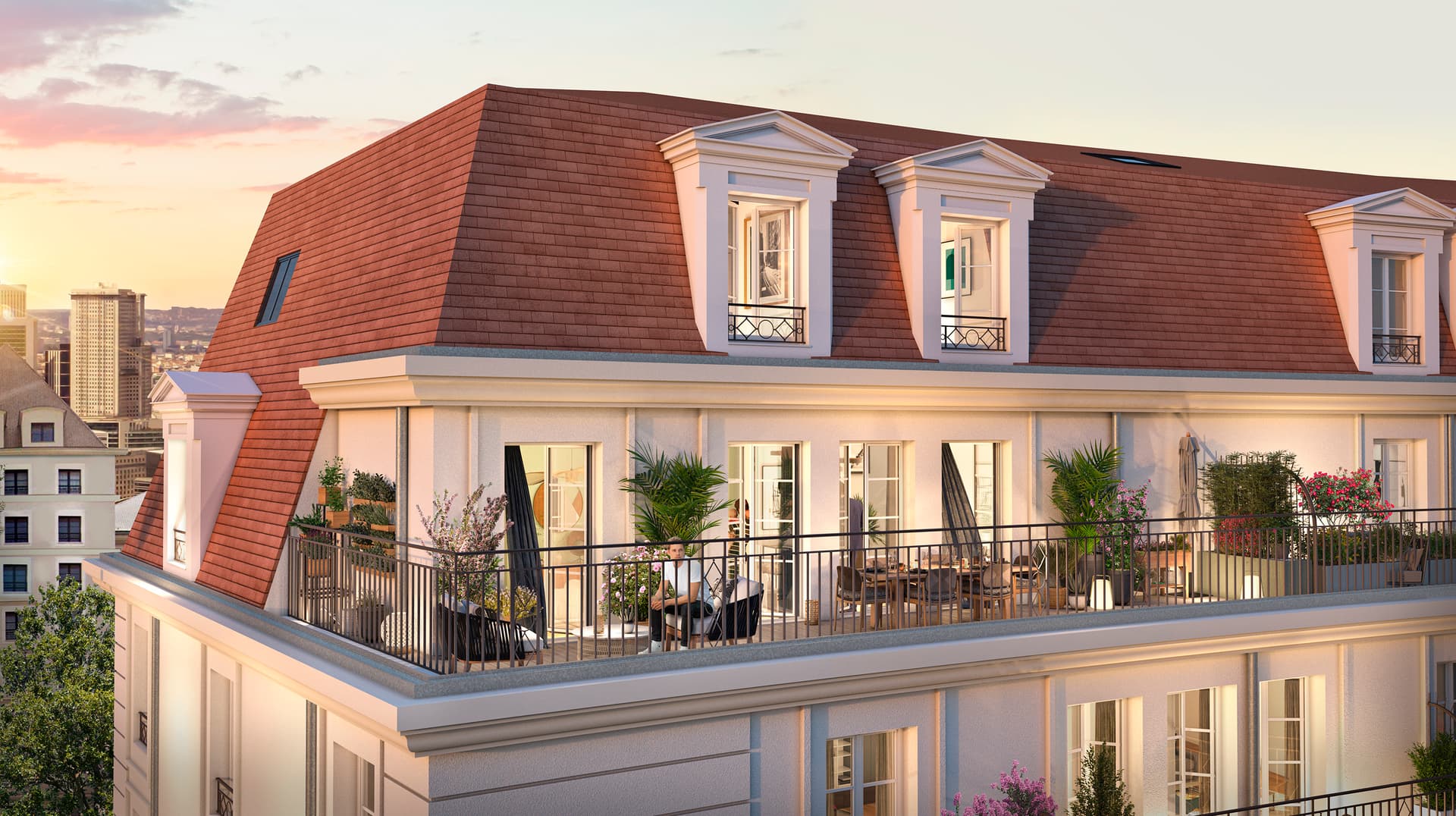 Puteaux — Située au sein de l’EcoQuartier des Bergères à Puteaux, cette nouvelle résidence propose une sélecti...