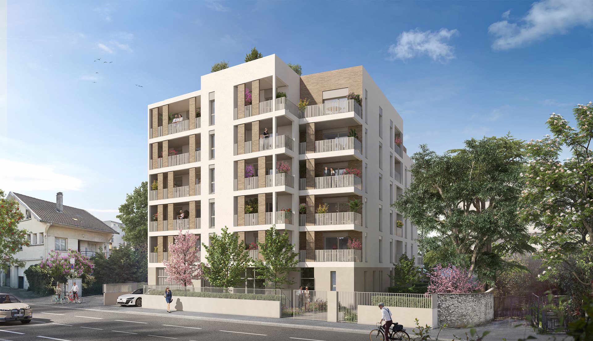 Grenoble — Implantée au cœur d’un quartier urbain en pleine évolution, cette résidence bénéficie d’un environne...