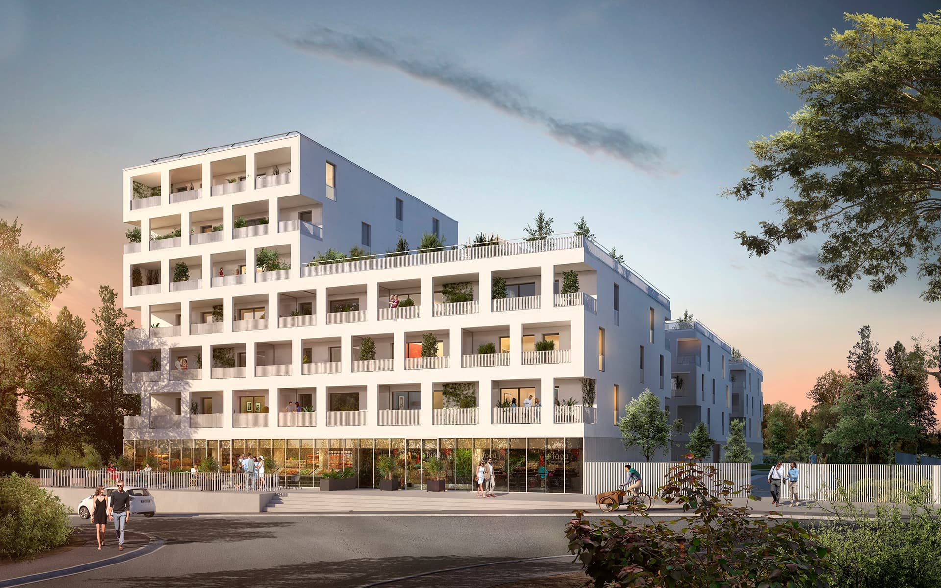 Programme neuf Lormont — Située au cœur de Lormont, cette résidence contemporaine offre un cadre de vie agréable, à proximité... à Lormont