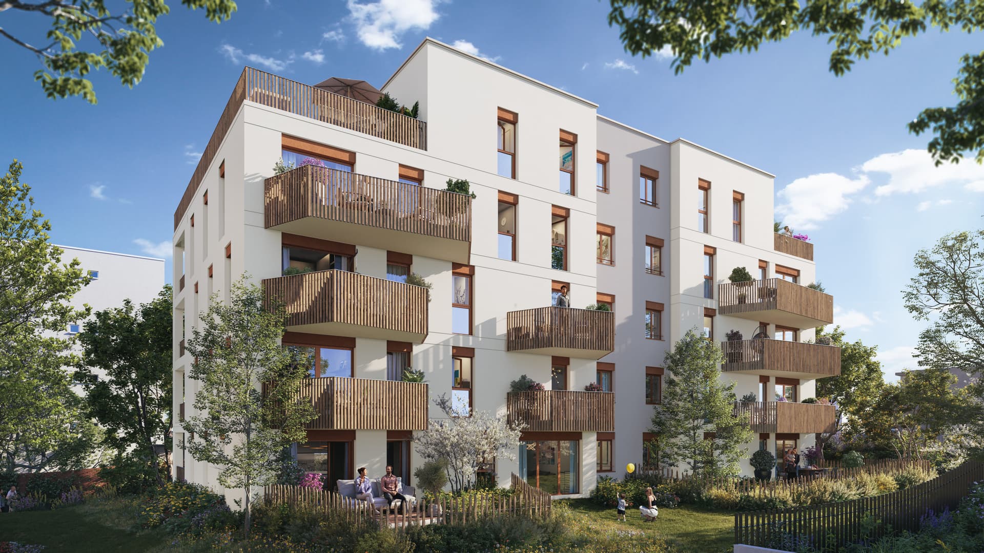 Caluire Et Cuire — Située à Caluire-et-Cuire, à la lisière du quartier Croix-Rousse, cette nouvelle résidence propose u... - photo 3