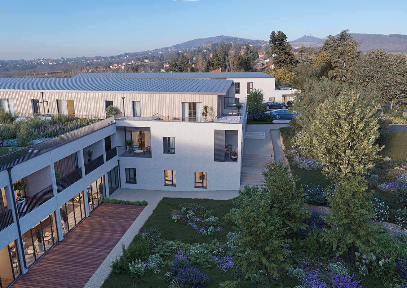 Saint-Didier-Au-Mont-D'or — Située à seulement quelques pas du centre du village de Saint-Didier-au-Mont-d’Or, cette résidence p... - photo 3