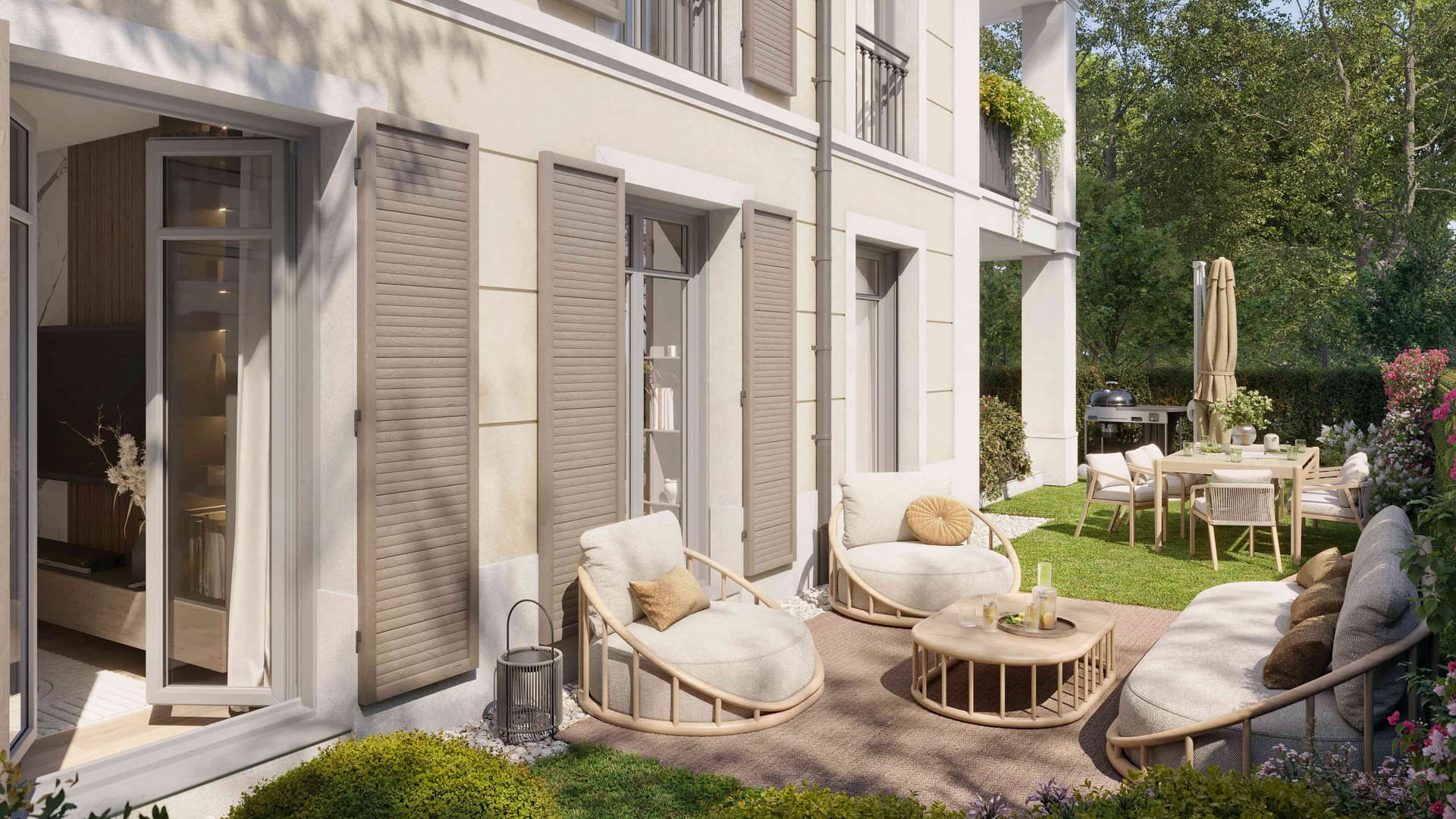 le-Blanc-Mesnil — Située au pied d’un vaste espace vert, cette nouvelle résidence propose 60 appartements déclinés du ... - photo 4