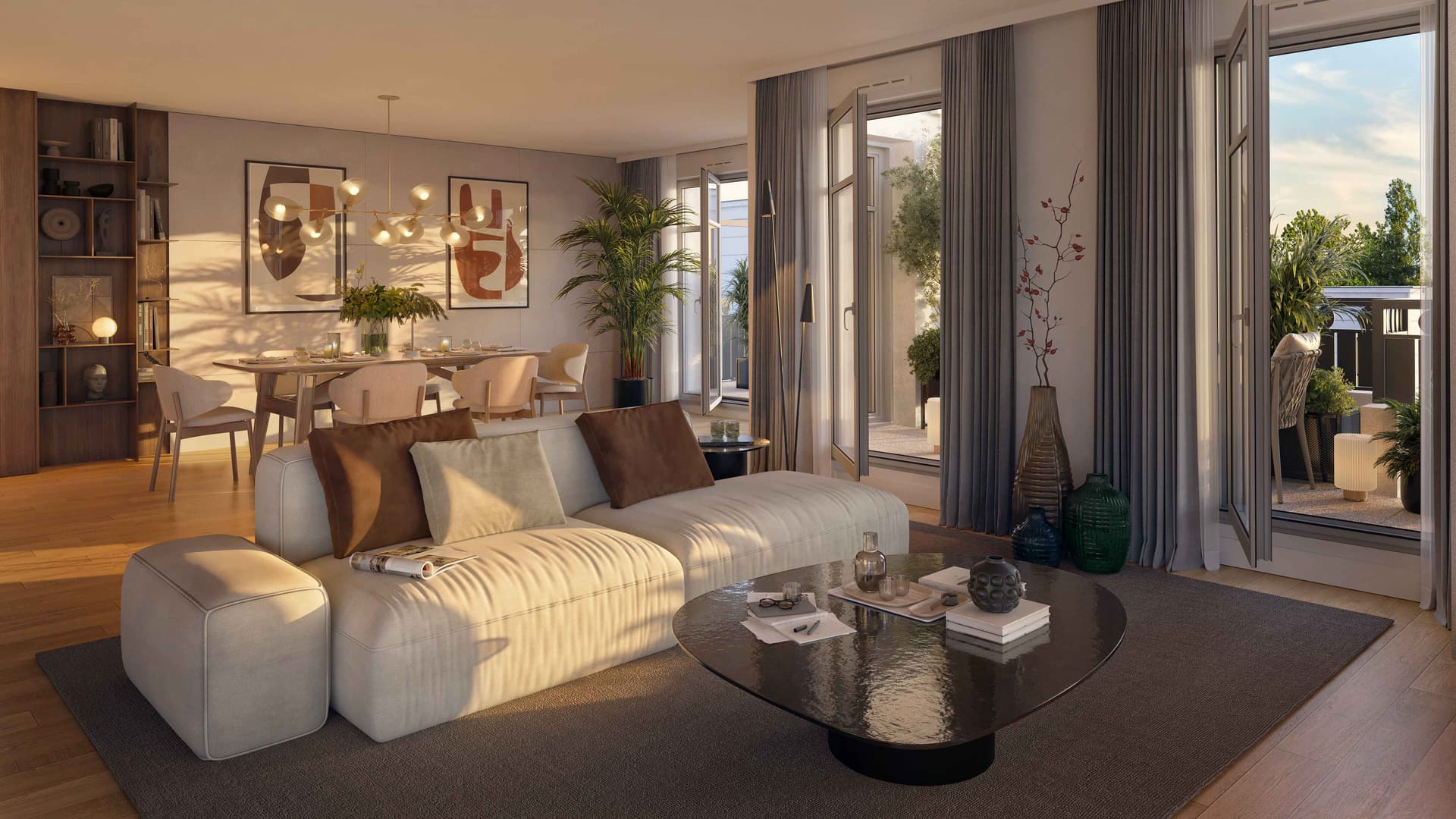 le-Blanc-Mesnil — Située au pied d’un vaste espace vert, cette nouvelle résidence propose 60 appartements déclinés du ... - photo 5