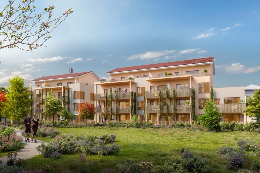 Belleville-en-Beaujolais — Située en lisière du centre-ville de Belleville-en-Beaujolais, cette résidence se distingue par une ...