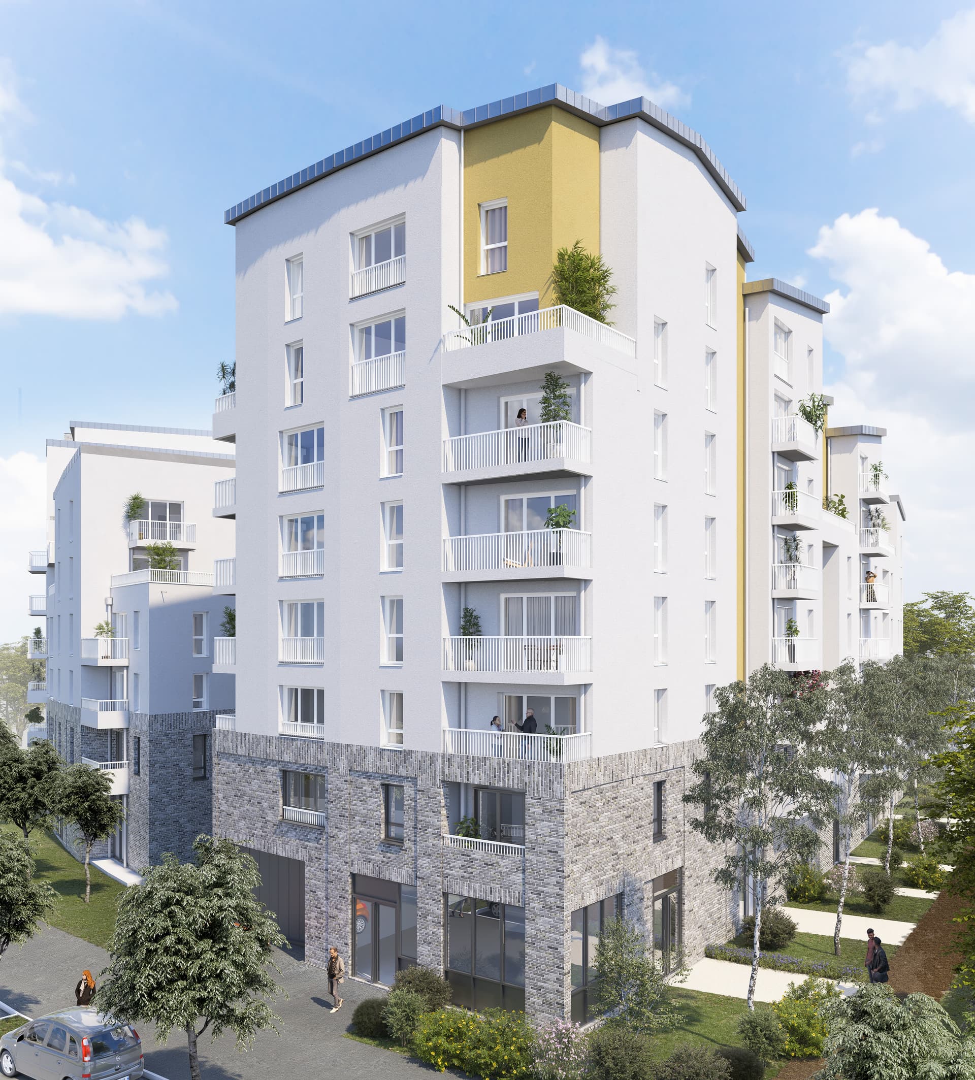 Boissy-Saint-Léger — Les travaux de construction avancent pour cette résidence idéalement située à proximité immédiate de...