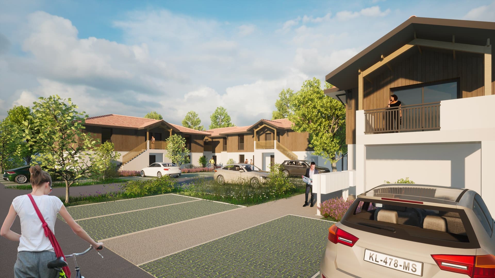 Biscarrosse — Située dans un environnement paisible, cette nouvelle résidence propose des appartements de type T3,...