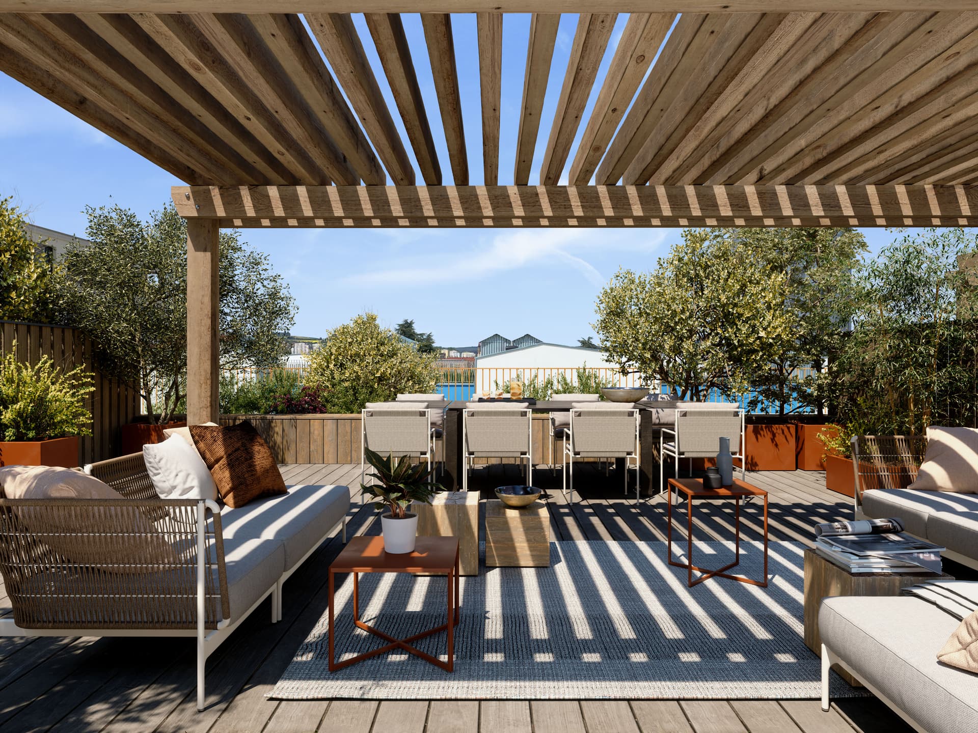 Dijon — Située au bord du canal de Bourgogne, cette résidence s’inscrit dans le cadre dynamique de l’écoquar...