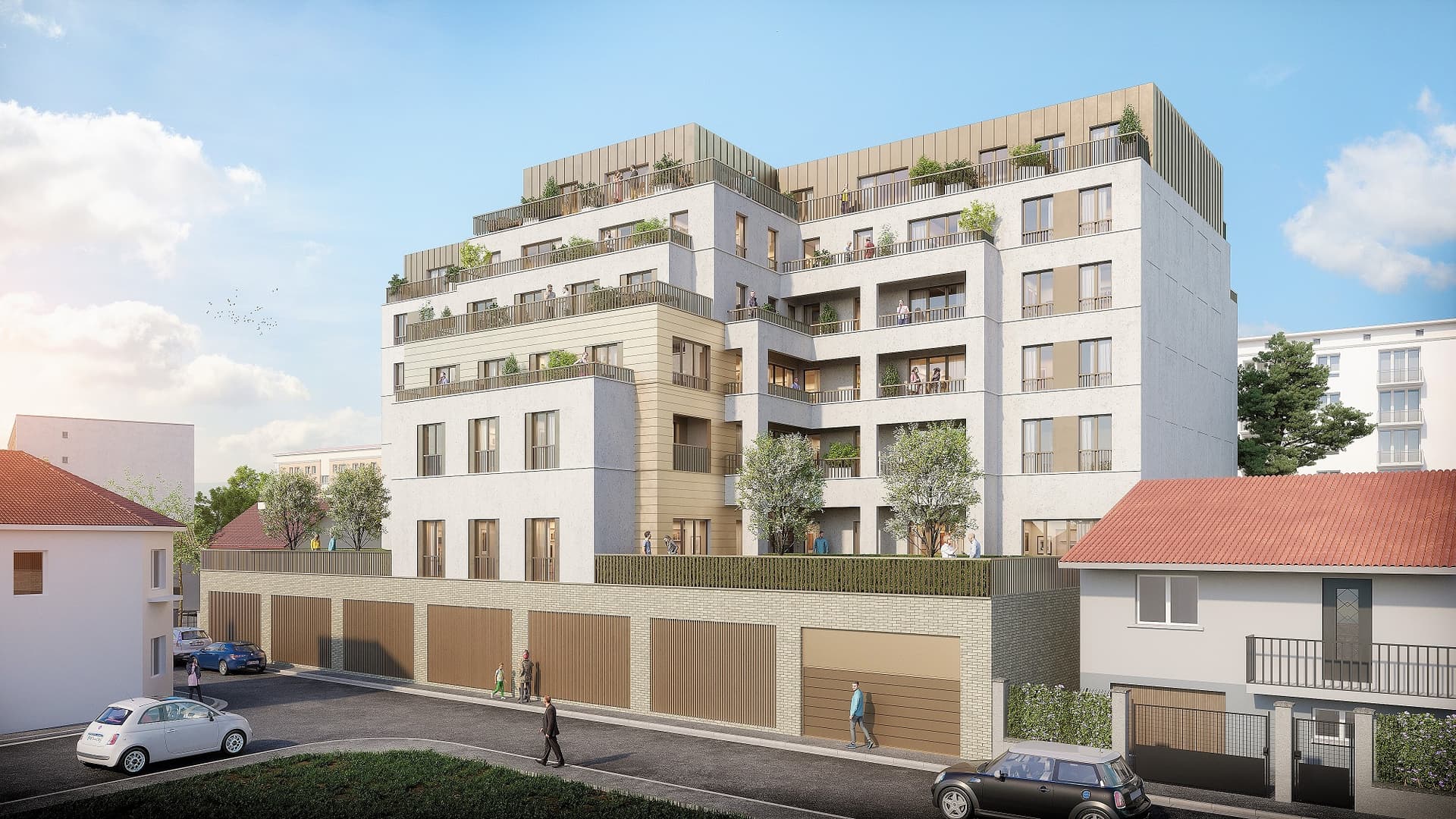 Drancy — Située dans un environnement recherché, cette nouvelle résidence propose des appartements modernes a...