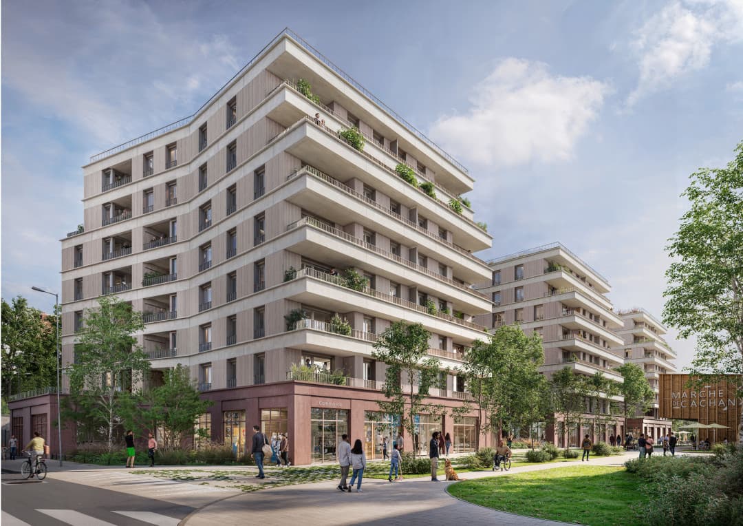 Cachan — Située au cœur d’un quartier dynamique de Cachan, cette résidence contemporaine bénéficie d’un empla... - photo 4