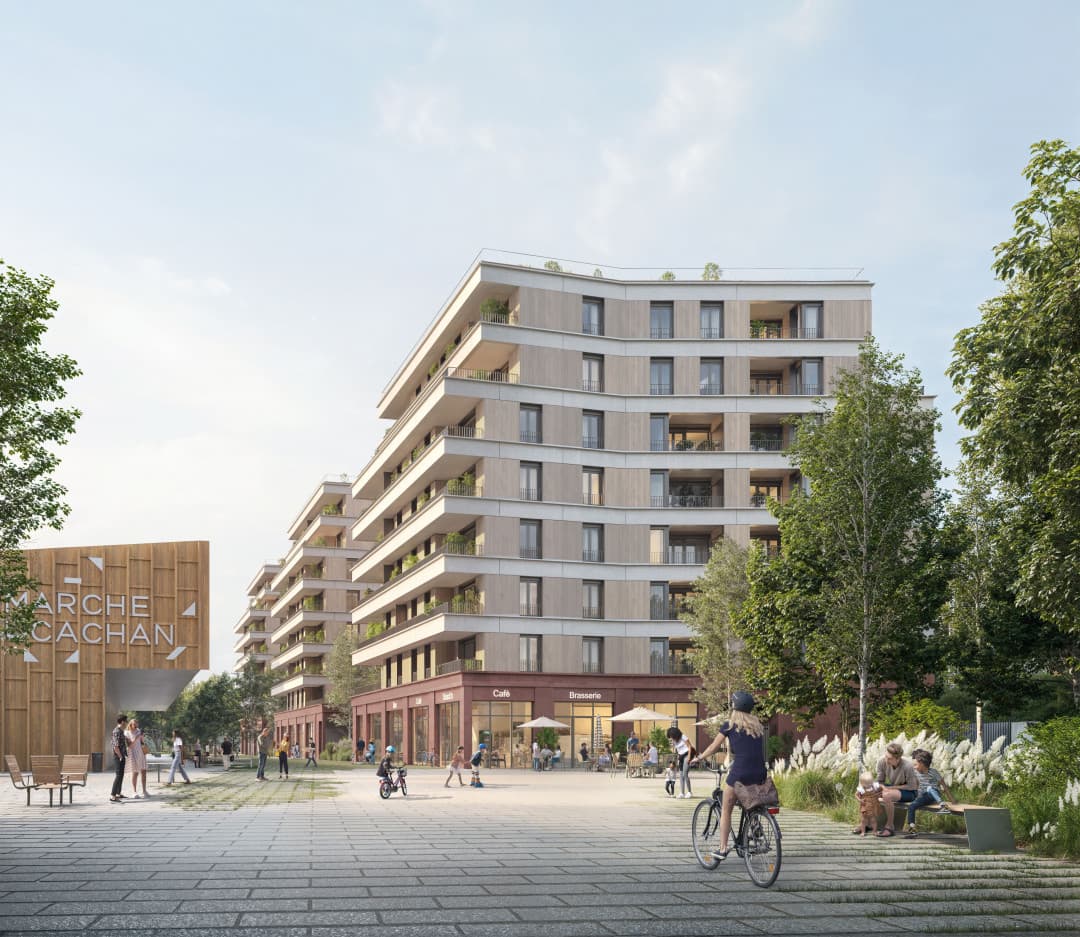 Cachan — Située au cœur d’un quartier dynamique de Cachan, cette résidence contemporaine bénéficie d’un empla... - photo 5